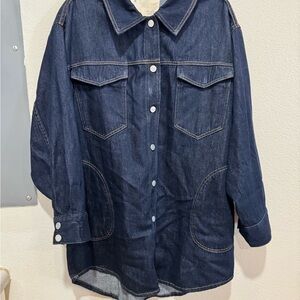 Denim Shift Dress Anthropologie Pilcrp